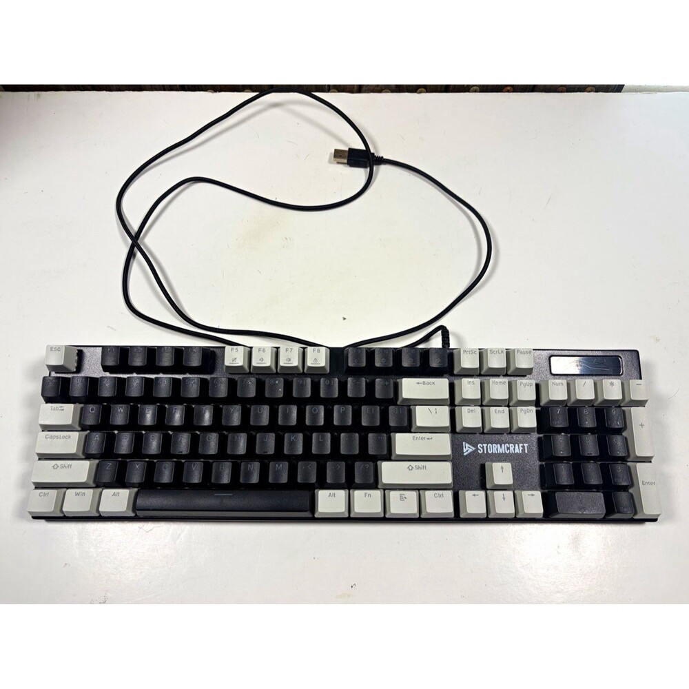 Stormcraft Hermes E6 Elite Wired USB Gaming Keyboard Black/Gray QWERTY EN USB